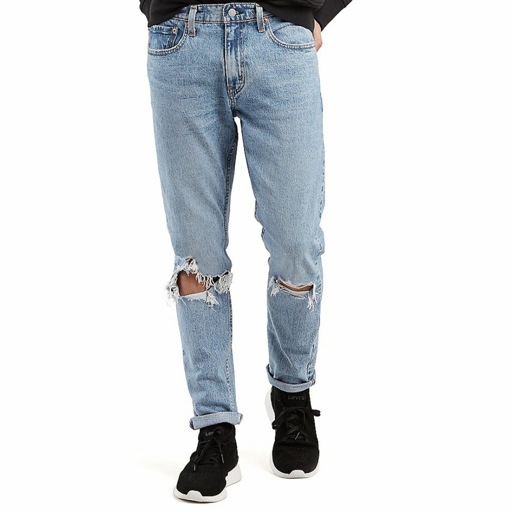 Men's Levi's 512 Distressed Slim Tapared BlueJeans